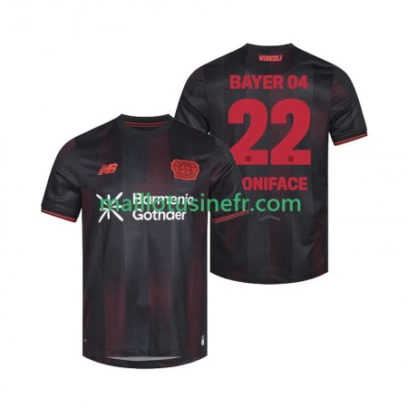 Maillot de Foot Bayer 04 Leverkusen Victor Boniface 22 Domicile 2025-26 Maillot de Foot Bayer 04 Leverkusen Victor Boniface 22 Domicile 2025-26